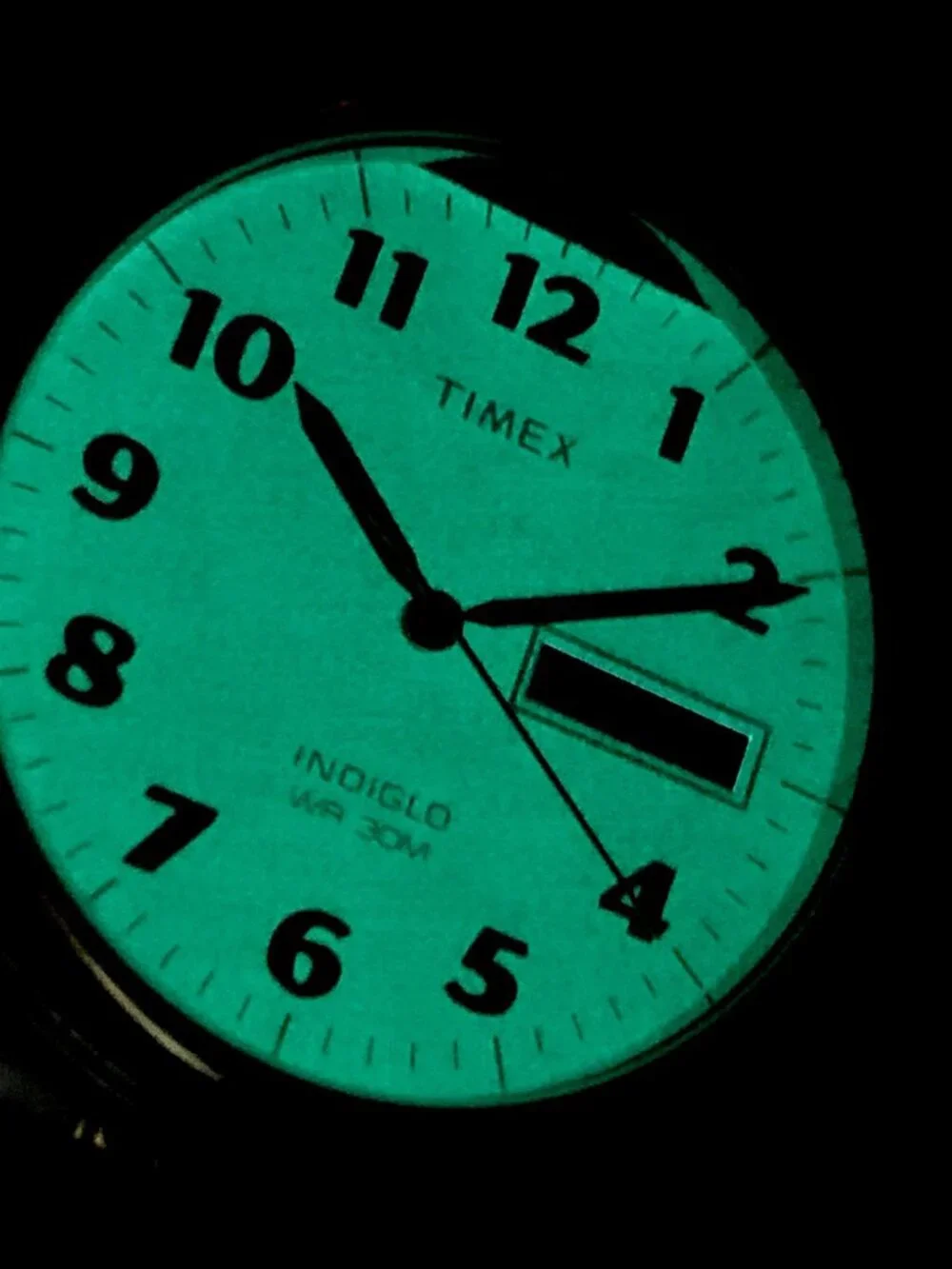 Timex Men's Watch T26481 Quartz 35mm Gray Dial Indiglo Two Tone Stretched Band